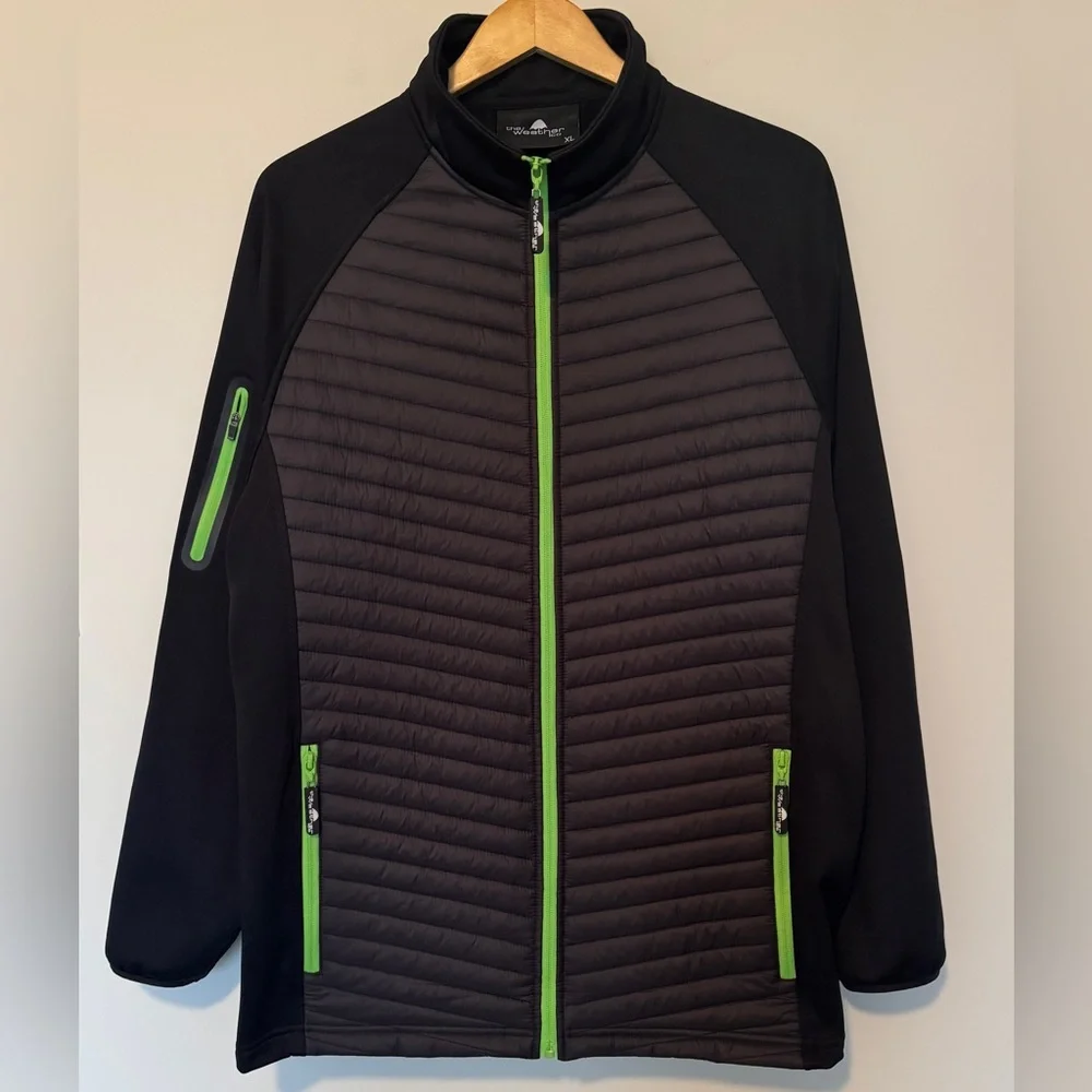 The Weather Company NWOT Men's Quilted Golf Jacket